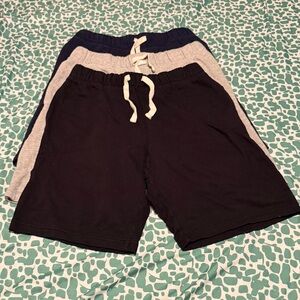 The Children's Place Black and Gray Boys Drawstring Shorts - 3 Pack